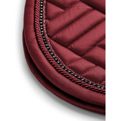 Equestrian Stockholm springzadelpad imitatiebont Crystal Bordeaux