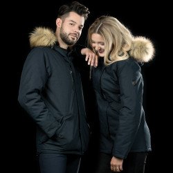 Waterdichte damesparka HAMINA Flags & Cup Marineblauw Waterdichte damesparka HAMINA Flags & Cup Marineblauw