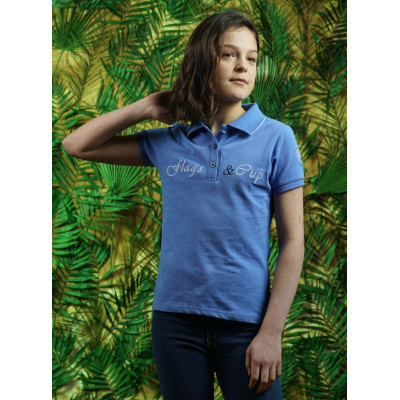 Polo enfant  HEREDIA Flags & Cup Provence