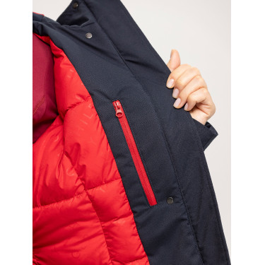 Lange parka Tommy Hilfiger Equestrian Oregon dames Woestijnlucht Blauw Lange parka Tommy Hilfiger Equestrian Oregon dames Woestijnlucht Blauw