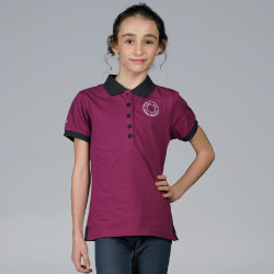 Kinderpolo CALI Flags & Cup Framboos Rood Kinderpolo CALI Flags & Cup Framboos Rood