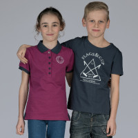 Kinderpolo CALI Flags & Cup Framboise