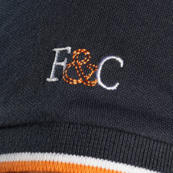 Polo heren MEXICO Flags & Cup Marineblauw