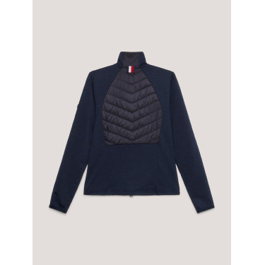 Hybride thermische damesjas Tommy Hilfiger Equestrian Woestijnlucht Blauw Hybride thermische damesjas Tommy Hilfiger Equestrian Woestijnlucht Blauw