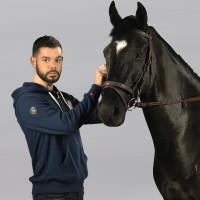 Sweatshirt heren QUITO Flags & Cup Marineblauw Sweatshirt heren QUITO Flags & Cup Marineblauw