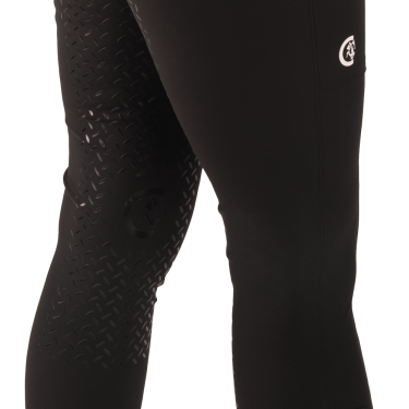 Kentucky Classic Full Grip rijlegging voor dames Zwart Kentucky Classic Full Grip rijlegging voor dames Zwart