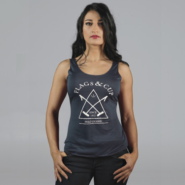 Dames T-shirt LIMA Flags & Cup Dames T-shirt LIMA Flags & Cup