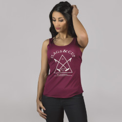 Dames T-shirt LIMA Flags & Cup Dames T-shirt LIMA Flags & Cup