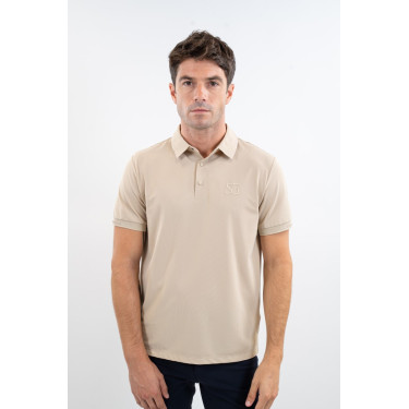 Polo SG x Harcour Nino homme Linnen Beige Polo SG x Harcour Nino homme Linnen Beige