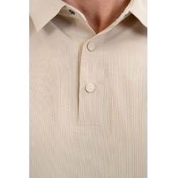 Polo SG x Harcour Nino homme Linnen Beige Polo SG x Harcour Nino homme Linnen Beige