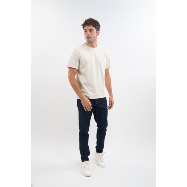 T-shirt SG x Harcour Lucky met korte mouwen Linnen Beige T-shirt SG x Harcour Lucky met korte mouwen Linnen Beige