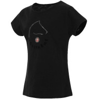 Kinder T-shirt EQUITHÈME ‘Claire’ Blauw Monaco