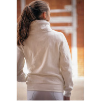 Sweatshirt Pénélope Laponia Ecru Beige