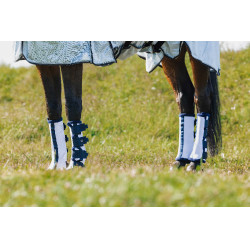 Vliegenbeschermers Riding World per 4 Wit