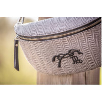 Heuptasje Pénélope Chevron Zwart Heuptasje Pénélope Chevron Zwart