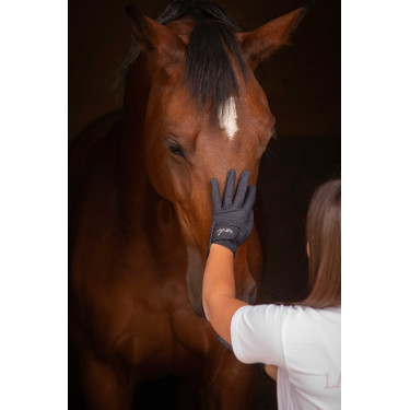 Handschoenen Eden by Pénélope Prisma Strass Marine Marineblauw Handschoenen Eden by Pénélope Prisma Strass Marine Marineblauw