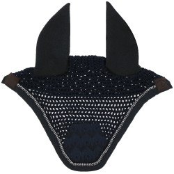 Vliegennetje Equithème Brocart Marine Marineblauw