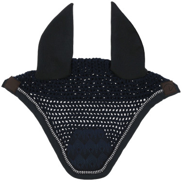 Vliegennetje Equithème Brocart Marine Marineblauw