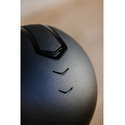 Choplin Aero-helm Mat zwart / glanzend