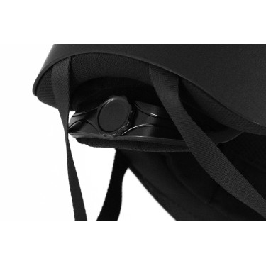 Choplin Aero-helm Mat zwart / glanzend