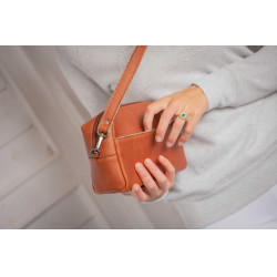 Pénélope Laly Gold Tas Goud / cognac Bruin