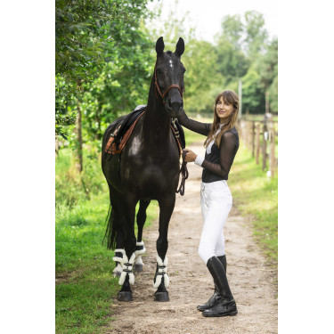 Lami-Celll Comfort Bamboo peesbeschermers Zwart