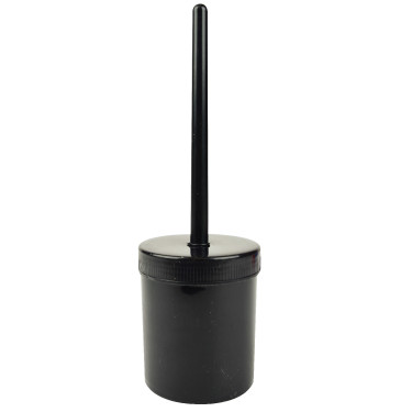 Kwast voor hoef met potje Zwart Kwast voor hoef met potje Zwart