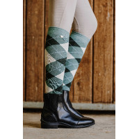 Chaussettes Equi-Theme Argyle femme Beige / écru