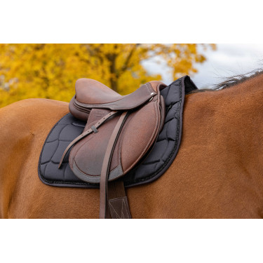 Zadeldek Equithème Satin Zwart Zadeldek Equithème Satin Zwart