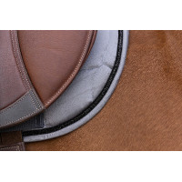 Zadeldek Equithème Satin Grijs