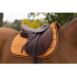 Zadeldek Equithème Satin Oranje