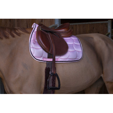 Zadeldek Equithème Satin Lichtroze