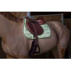 Zadeldek Equithème Satin Lichtgroen