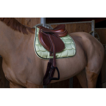 Zadeldek Equithème Satin Lichtgroen