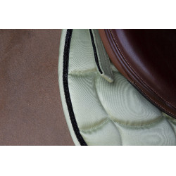 Zadeldek Equithème Satin Lichtgroen