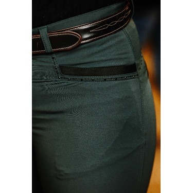Broek Equithème Safir Bosgroen