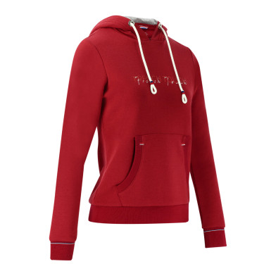 Hoodie Equithème Britney Kers Rood