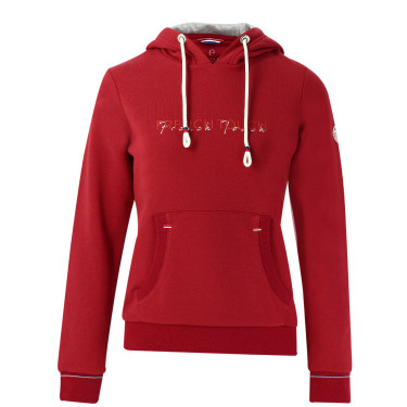Hoodie Equithème Britney Kers Rood