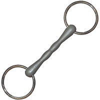 Filet 2 ringen hars Privilege Equitation Grijs