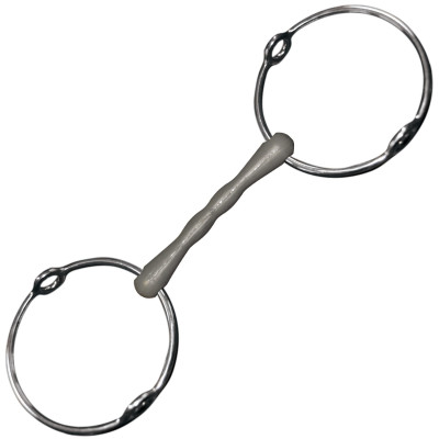 Filet hefboom grote ringen hars Privilege Equitation Grijs