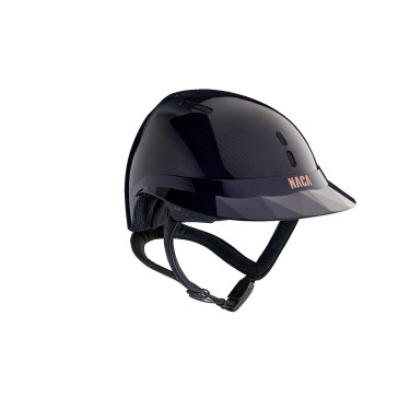Rijhelm NACA Gravity S carbon Glanzend blauw carbon