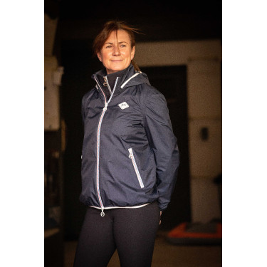 Regenjas Pénélope RainShort Marine Marineblauw Regenjas Pénélope RainShort Marine Marineblauw