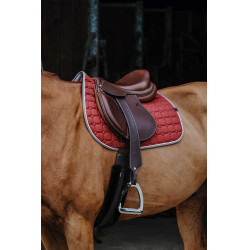 Zadeldek Equithème Orion Kers Rood