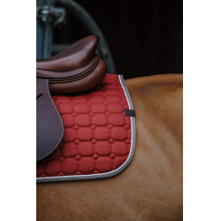 Zadeldek Equithème Orion Kers Rood