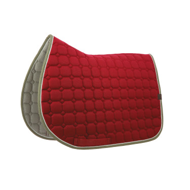 Zadeldek Equithème Orion Kers Rood