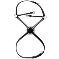 Kruisneusriem Deauville Privilege Equitation Bruin