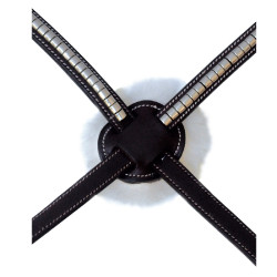 Kruisneusriem Deauville Privilege Equitation Bruin