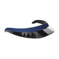 Vizier voor helm Naca GlowUp Helderblauw / blauw