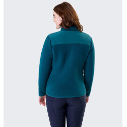 Dames fleecejas Horseware Pace Groen dynastie