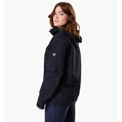 Dames waterdichte Horseware Corrib jas Zwart